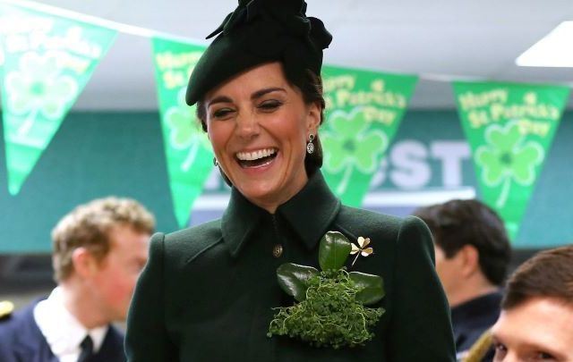 Duchess Kate Middleton received some hilarious parenting advice on St. Patrick\'s Day