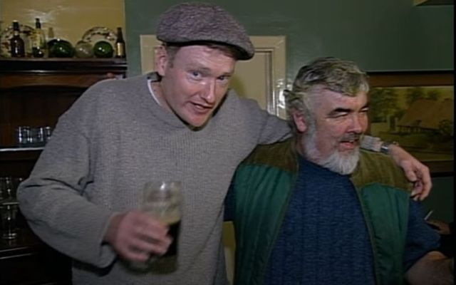 Conan O\'Brien plays an American tourist in Ireland in 1999