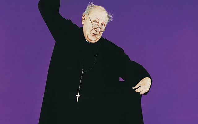 Portrait of a Mature Priest Dancing. 