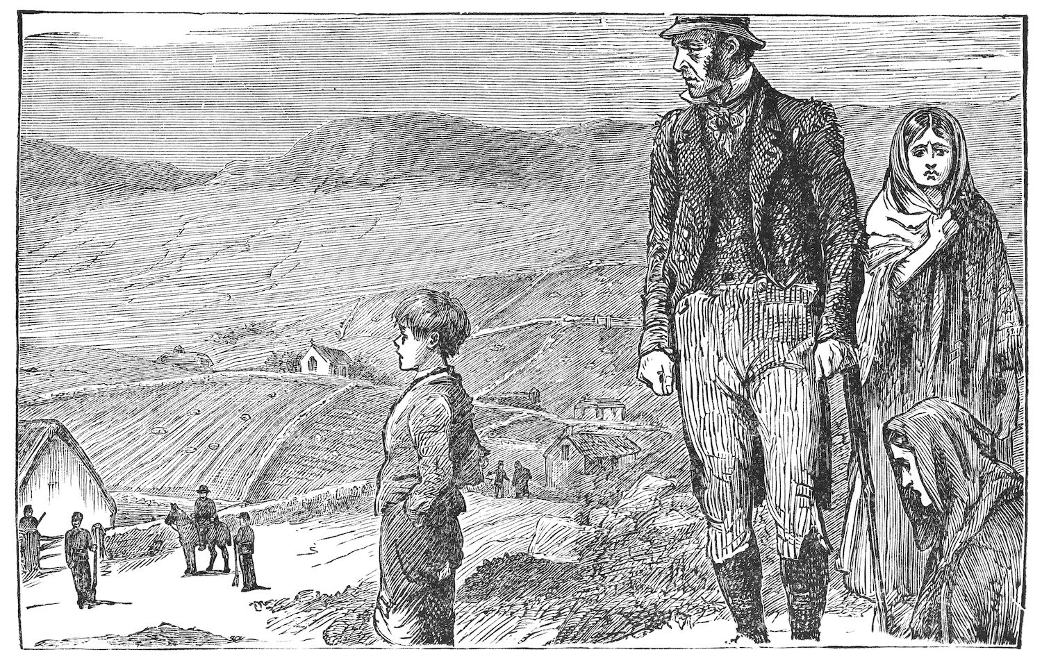 An American journalist reports from Ireland during the Famine