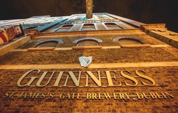 Guinness Storehouse in Dublin. 