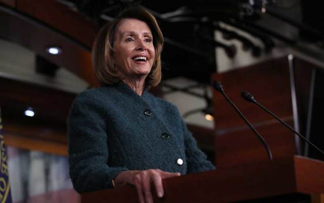 US Speaker of the House Nancy Pelosi.