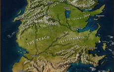 What country can you see in this Game of Thrones fan art map of Westeros?