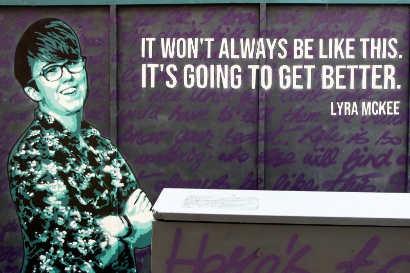 Lyra McKee murder: four people arrested and questioned in Northern Ireland