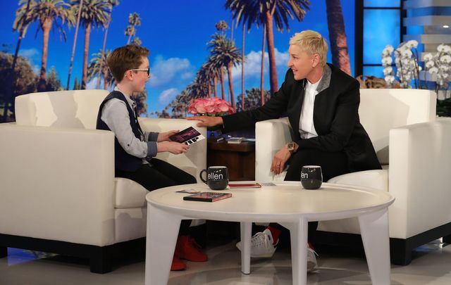 Aiden McCann on The Ellen DeGeneres Show. 