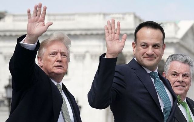 President Trump and Taoiseach Varadkar in 2018. Will the two meet in Ireland in June?