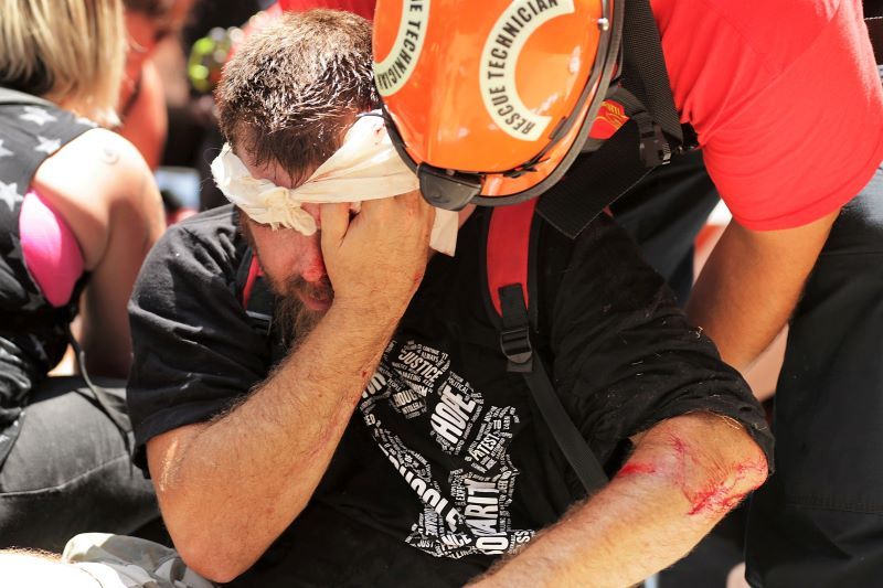 Irish American sues neo-Nazi groups after suffering injuries at Charlottesville