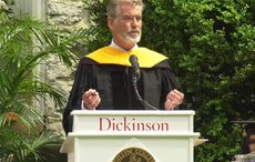 Dr. Pierce Brosnan addresses  anti-Irish racism  in Penn commencement speech