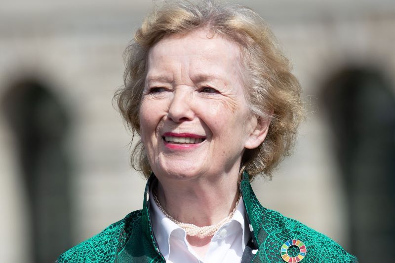 President Mary Robinson the woman who changed Ireland
