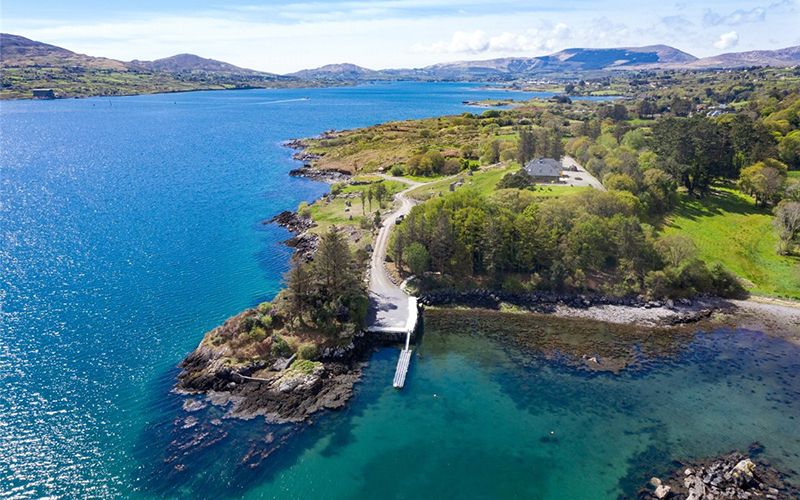 Dream home? Waterfront villa on the West Cork coast..