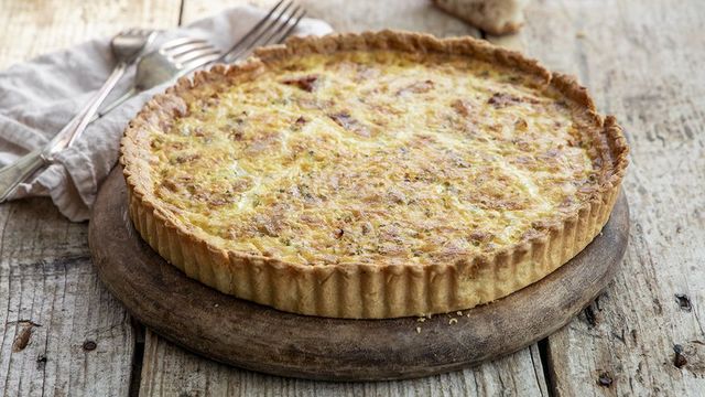 Quiche Lorraine recipe: Darina Allen\'s family favorite.