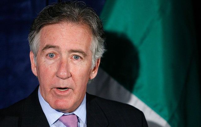 U.S. Rep. Richard Neal (D-MA) speaks at an event also attended by Democratic presidential hopeful Hillary Rodham Clinton (D-NY) and leading Irish Americans at the Phoenix Park Hotel May 8, 2007, in Washington DC. Clinton gave remarks on the recent inauguration of a new Northern Ireland Assembly that features shared power between Protestants and Catholics. 