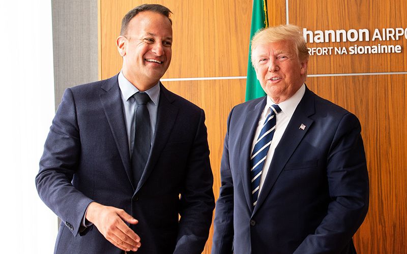 Trump Baby balloon takes to Irish skies as protests continue - LIVE UPDATES