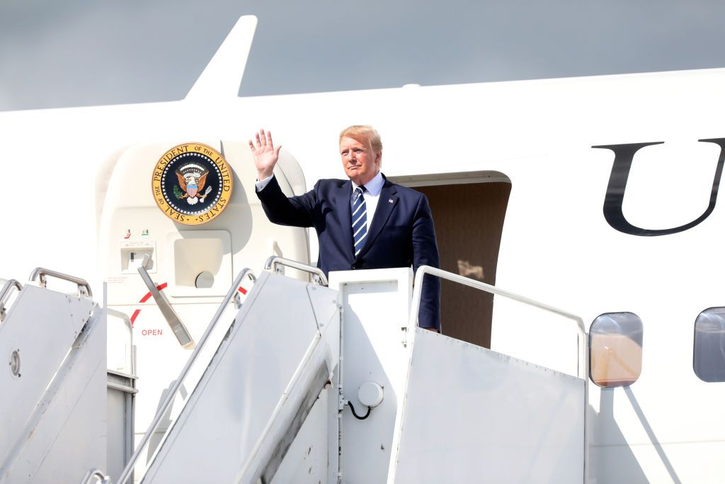 President Donald Trump is not a warmonger whatever the Irish think