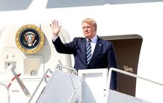 President Donald Trump promises to return to Ireland