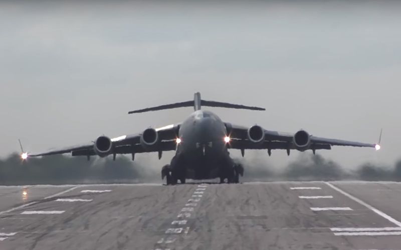 Drama as US Air Force plane lands in Shannon in dense fog to save wounded sailor