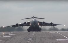 Drama as US Air Force plane lands in Shannon in dense fog to save wounded sailor