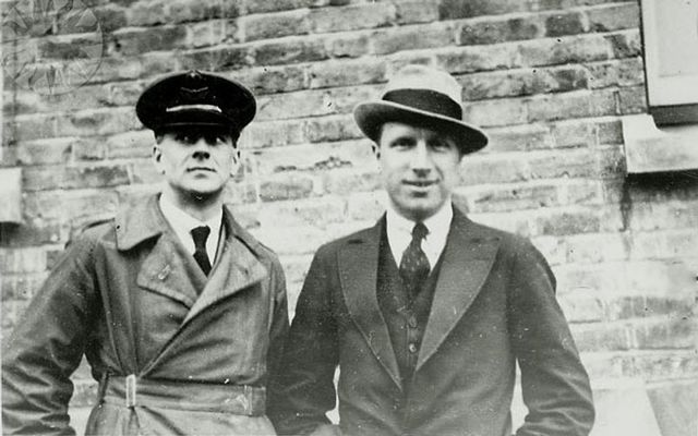 Sir Arthur Whitten Brown and Sir John Alcock in 1919. 
