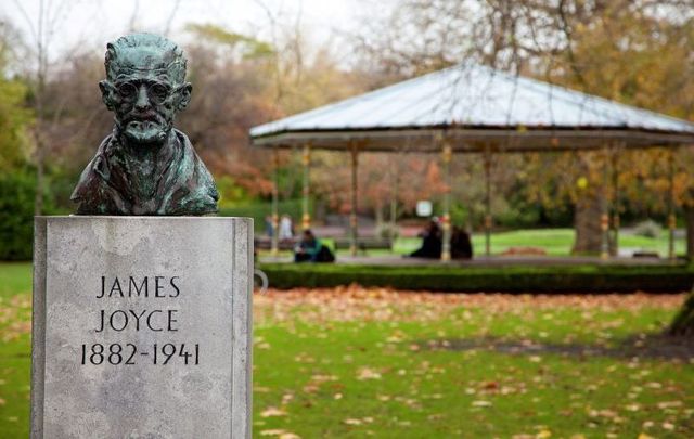 There are plenty of stops around Dublin City associated with Irish writer James Joyce.