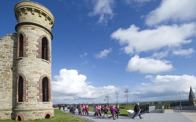 The Hill of the O\'Neill and Ranfurly House in Dungannon, Co. Tyrone - historic O\'Neill territory. 