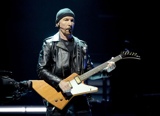 U2 guitarist The Edge. Image: Getty