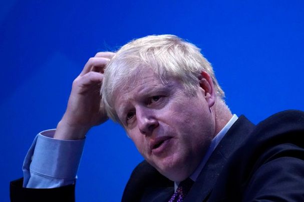 Conservative leadership candidate, Boris Johnson attends the first hustings on June 22, 2019, in Birmingham, England. Johnson and Hunt are now campaigning prior to a final ballot which will be decided by party members, the result of which will then be announced during the week of 22 July.