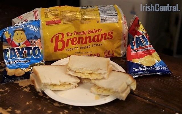 The perfect Irish crisp sandwich. 