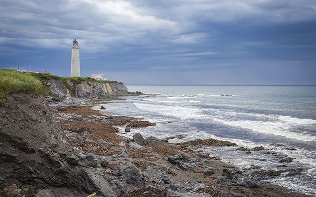 Cap-des-Rosiers lighthouse, in Quebec.