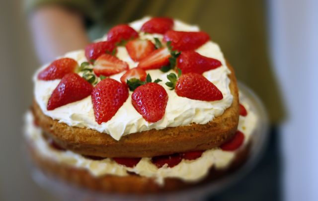 A delicious Irish Victoria Sponge Cake recipe. 