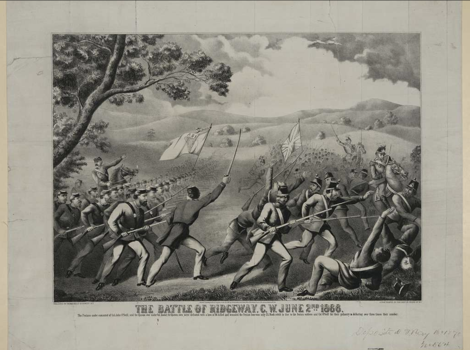 The Irish Fenian invasion of Canada in 1866