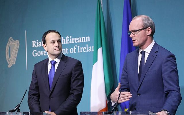 No-deal Brexit: Ireland\'s leaders An Taoiseach Leo Varadkar and An Tanaiste Simon Coveney.