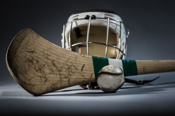 Laois’ Aaron Dunphy shoots for goal against Dublin.