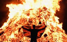 What are the Eleventh Night bonfires in Northern Ireland?
