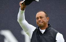 Tiger Woods has set down in Ireland