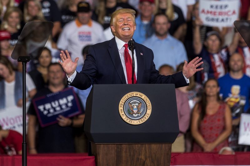 Trump puts congresswoman's life in danger with fake link to Al-Qaeda