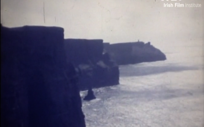 Remarkable footage of the Cliffs of Moher in 1957