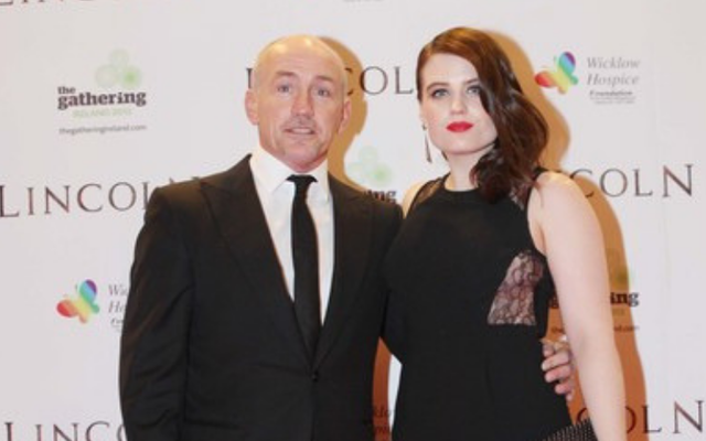 Danika McGuigan with her father, Barry. 