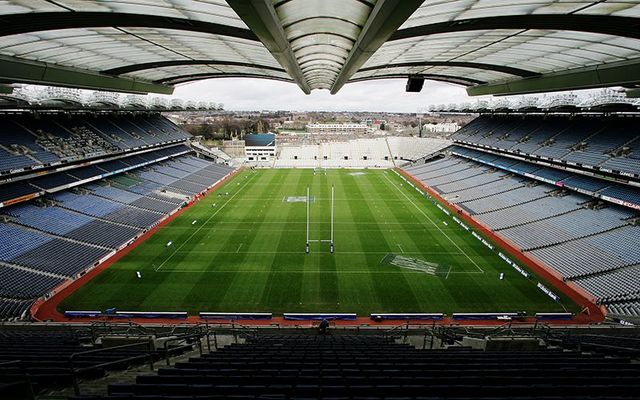 40,000 fans were in Croke Park for the doubleheader with the Mayo win over Meath.