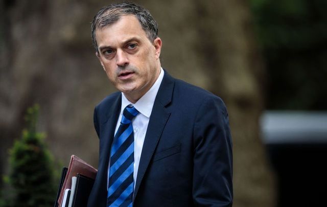 Conservative Party Chief Whip Julian Smith arrives for a cabinet meeting at 10 Downing Street, on July 10, 2018, in London, England. 