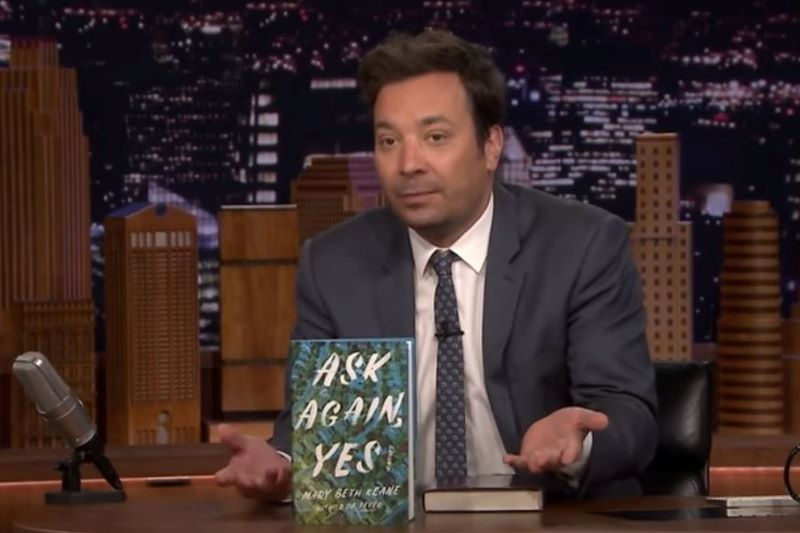 Irish American author's latest book voted as The Tonight Show's official summer read