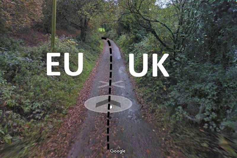 These pictures highlight just how difficult a Brexit hard border would be