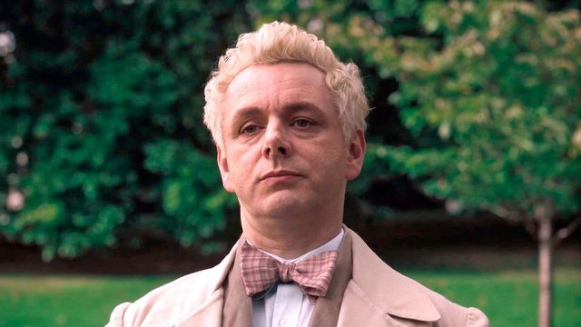 Michael Sheen in \"Good Omens\".