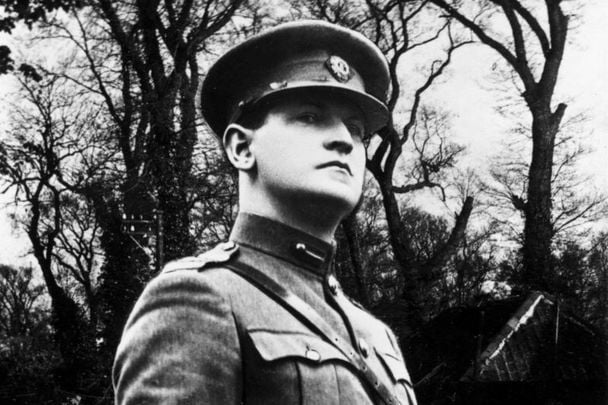 Michael Collins, commander of The Squad. 