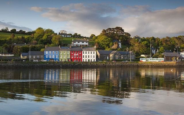 The bay at Bantry: Bantry Harbour, in Cork. 