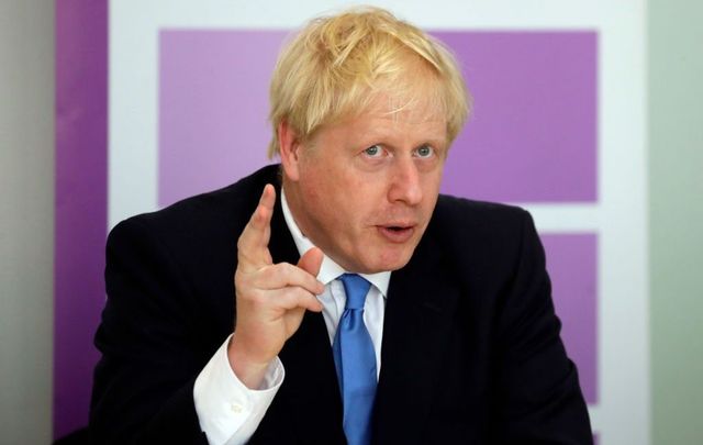 British Prime Minister Boris Johnson speaks during the first meeting of the National Policing Board at the Home Office on July 31, 2019, in London, England.