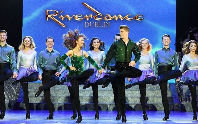 The Riverdance Troupe, in Dublin.