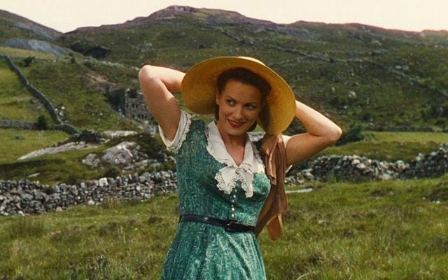 Maureen O\'Hara as Kate Danaher in The Quiet Man. 