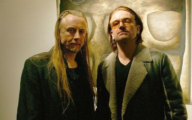 Guggi and Bono, childhood friends.