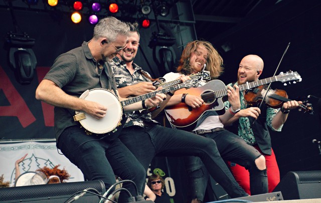 We Banjo 3 at Milwaukee Irish Fest. 