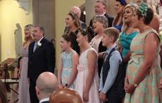 Irish bride and groom brought to tears by surprise "Stand By Me" performance